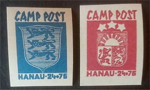 Tredje riket - Lettland - post ww2 Camp post
