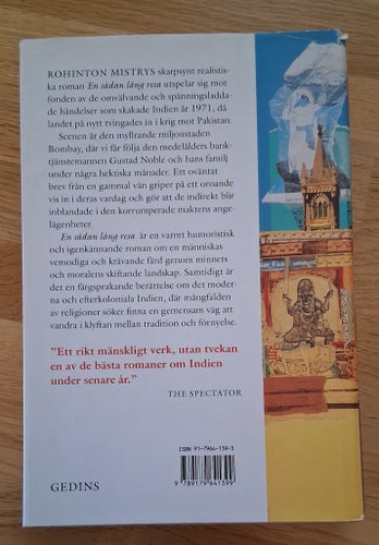 En sådan lång resa av Rohinton Mistry 1993