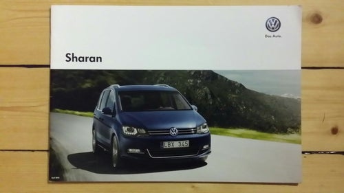 VW Sharan 2014 - broschyr från Volkswagen