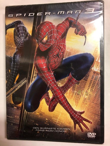 DVD Spider Man 3 INPLASTAD