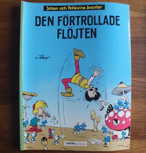 JOHAN & PELLEVINS ÄVENTYR Den förtrollade flöjten 1990 NR 4