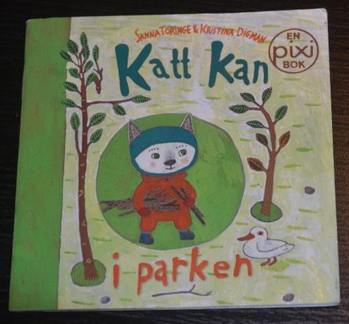 Pixi bok Katt kan i parken