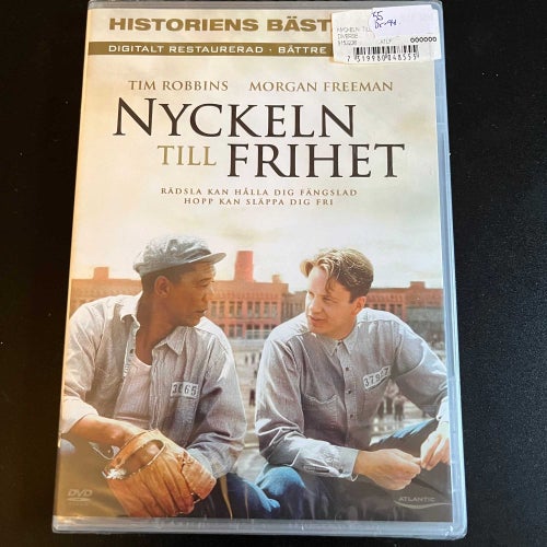 NYCKELN TILL FRIHET. INPLASTAD DVD DRAMA-94