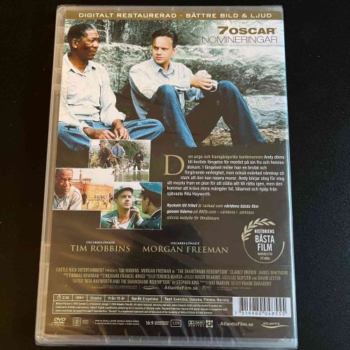 NYCKELN TILL FRIHET. INPLASTAD DVD DRAMA-94