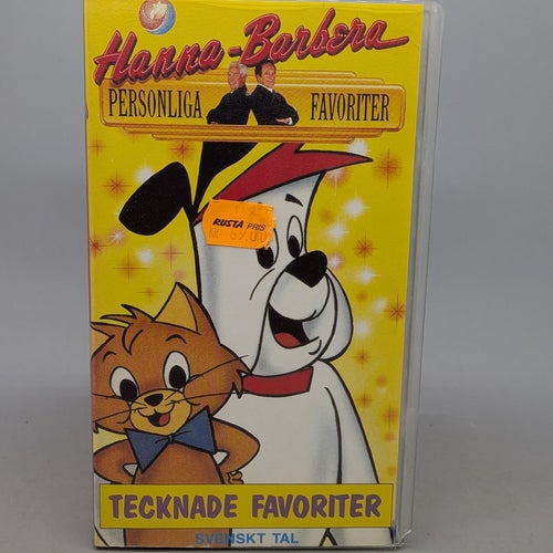 Hanna-Barbera personliga favoriter - Tecknade Favoriter - Svenskt tal - VHS