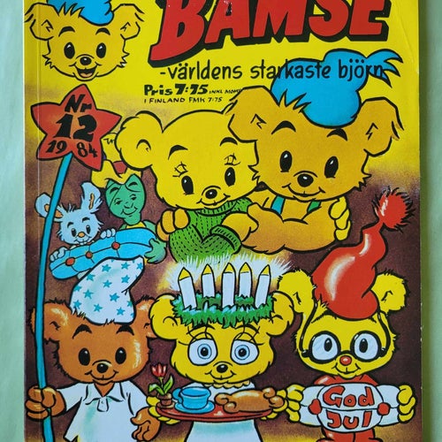 Bamse nr 12 från 1984