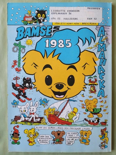Bamse nr 12 från 1984