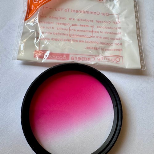 K&F Concept 52mm HD Slim Gradua Pink, nyskick