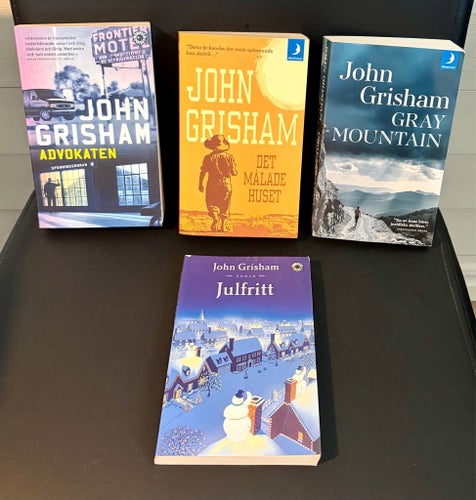 John Grisham - Advokaten, Det Målade Huset, Gray Mountain, Julfritt