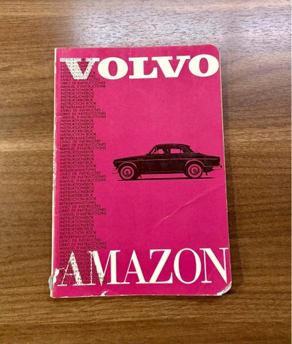 Volvo Amazon Instruktionsbok