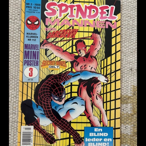 Spindelmannen nr 3 1988 - gott skick