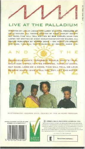 Ziggy Marley and the Melody makers - Live - Ej text - Vhs