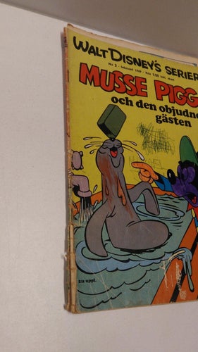 Walt Disney's Serier 1969 nr 2 Musse Pigg och den objunde gästen
