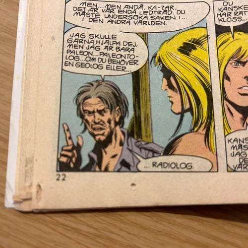 KA-ZAR 1984 nr 1, Very Good