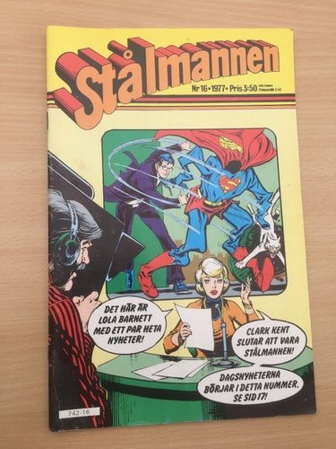 STÅLMANNEN - Nr 16 1977