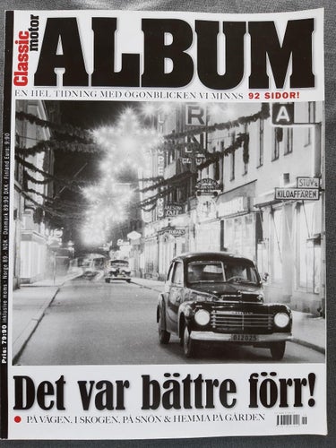 Classic Motor Album nr 26 Det var bättre förr