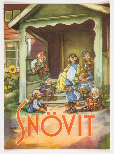 Snövit - 1948 - Britt-Lis Erlandsson - Lindqvists Förlag