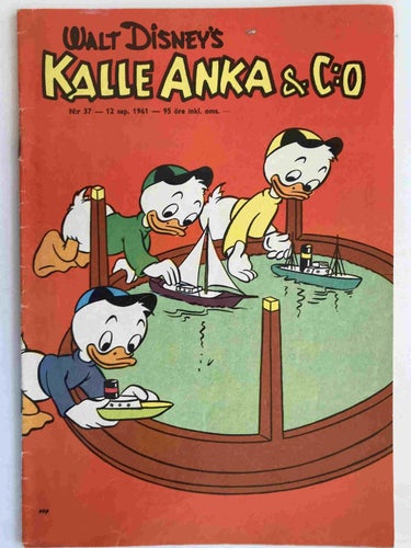 Kalle Anka - 1961:37 VG-FN