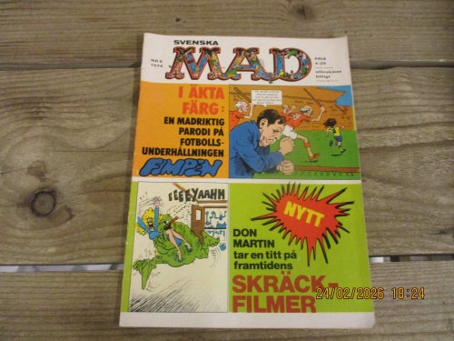 Svenska MAD Nr 6 - 1974