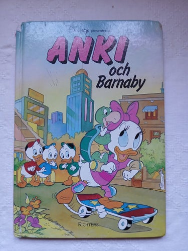 Anki och Barnaby - Disneybok - Kalle Anka