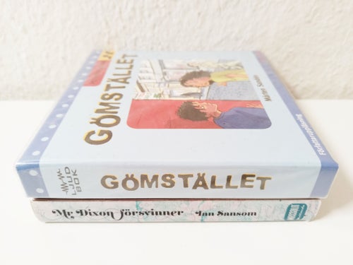 2st Ljudböcker Manliga Författare 10CD Sanden Sansom Gömstället mfl