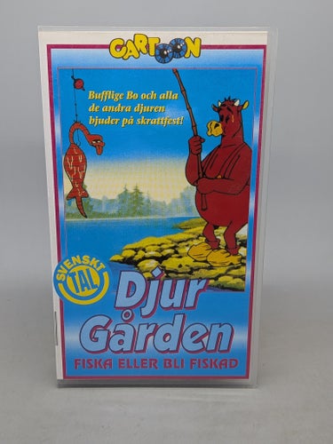 DjurGården - Fiska eller bli fiskad - Svenskt tal - VHS