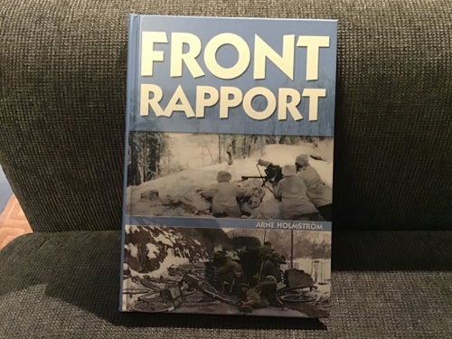 Frontrapport av Arne Holmström. Inbunden 143 sidor.