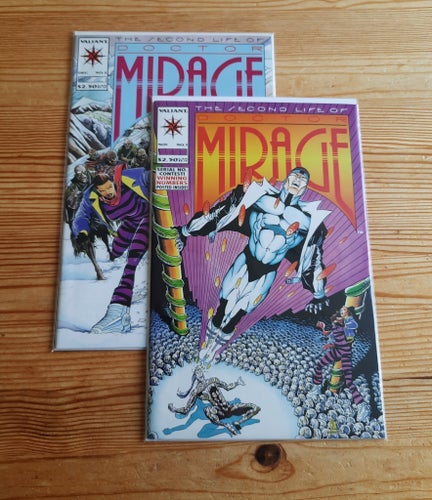 The Second Life of Doctor Mirage #1-2 (Valiant 1993)