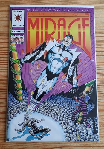 The Second Life of Doctor Mirage #1-2 (Valiant 1993)