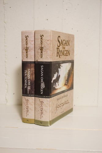 Sagan om Ringen och Sagan om de två tornen av J.R.R. Tolkien