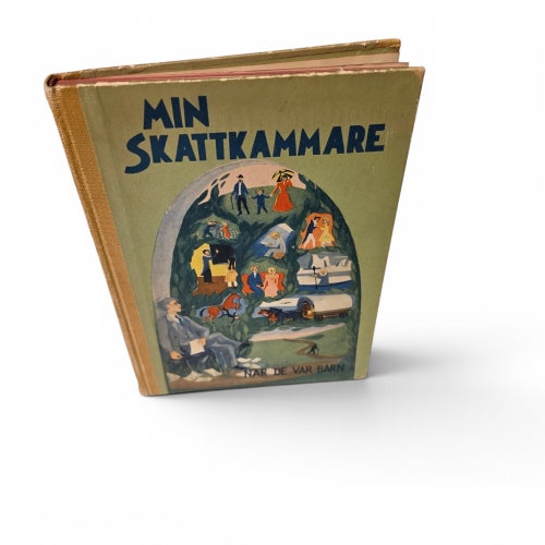 Min skattkammare Nr 10 - 1950 Natur och Kultur vintage barnbok