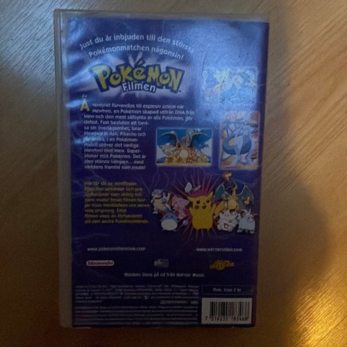 Pokémon Filmen: Mewtwo mot Mew (VHS)