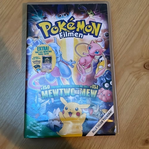Pokémon Filmen: Mewtwo mot Mew (VHS)