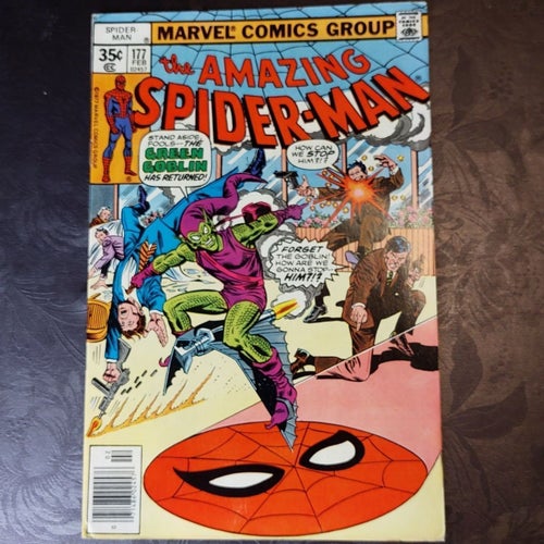 Marvel The Amazing Spider-Man 1978 #177 FEB VF BEG PRIS 395 FRAKT 79