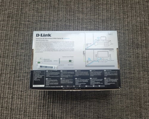 D-Link PowerLine AV 500 Wireless N Mini Starter Kit