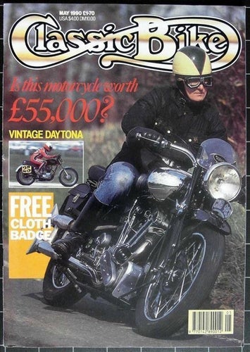 Classic Bike Maj 1990 Daytona, Brough SS100, Zündapp 201S, DKW RT200 VS, Enfiel