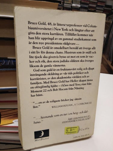 God som guld av Joseph Heller. bok, pocket. Very Fine