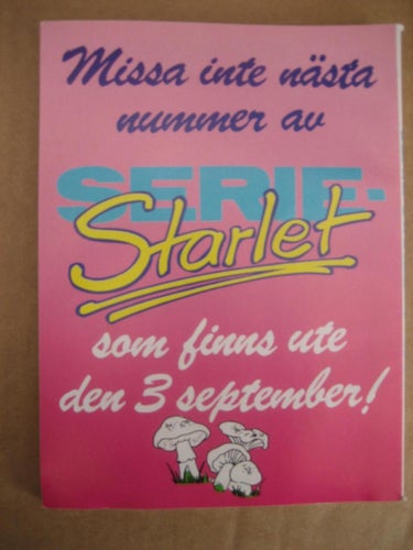 Serie-Starlet Nr:8-1987