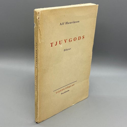 Tjuvgods av Alf Henrikson (Poesi)