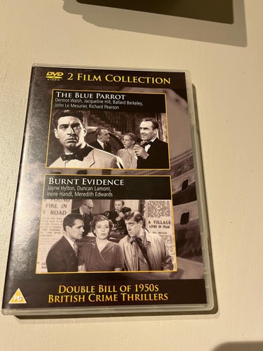 DVD-film: The Blue Parrot + Burnt Evidence