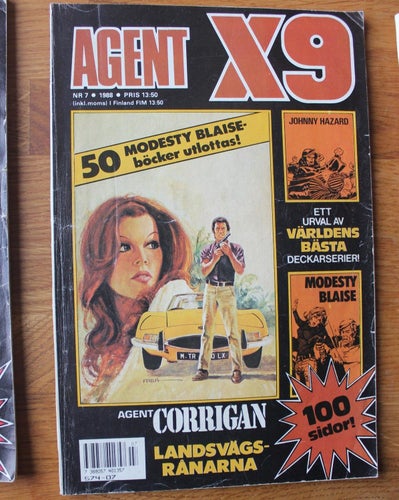 AGENT X9 1988 NR 7