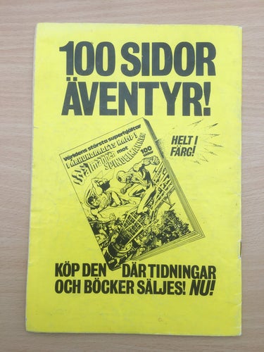 STÅLMANNEN - Nr 1 1977