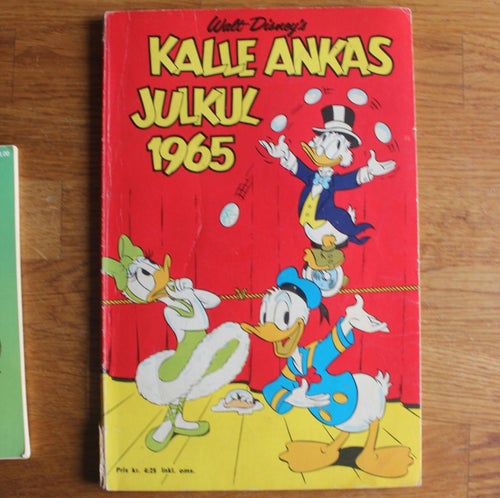 KALLE ANKAS VINTERKUL 1965 tidigare Jul kul