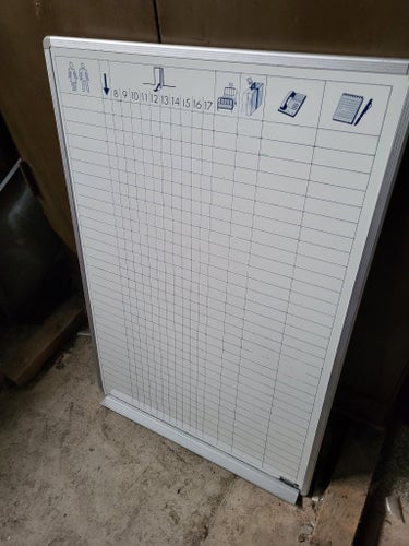 Planeringstavla / whiteboardtavla