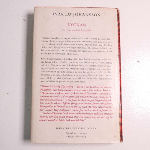 Ivar Lo-Johansson - Lyckan
