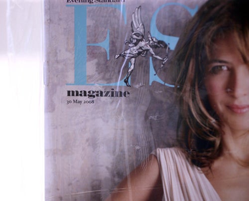 ES Magazine 30th May 2008-Sophie Marceau-NEW and sealed-Weight 178g-FREE postage