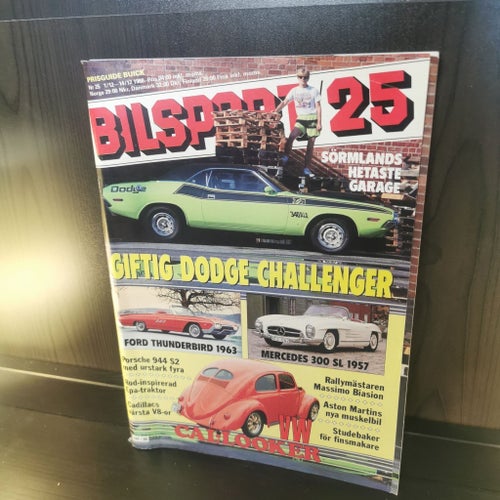 Bilsport 25, 1988