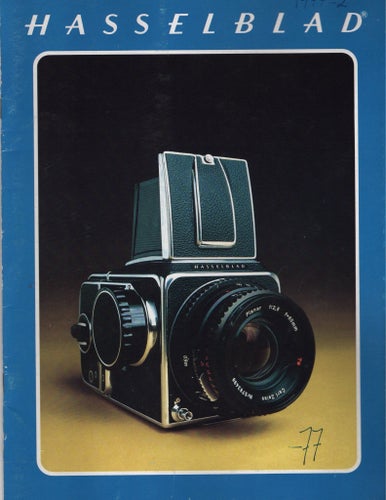 Hasselblad produkt-katalog 1977