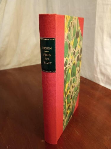 Fruen fra havet av Henrik Ibsen, 1888. Första upplagan. First edition.