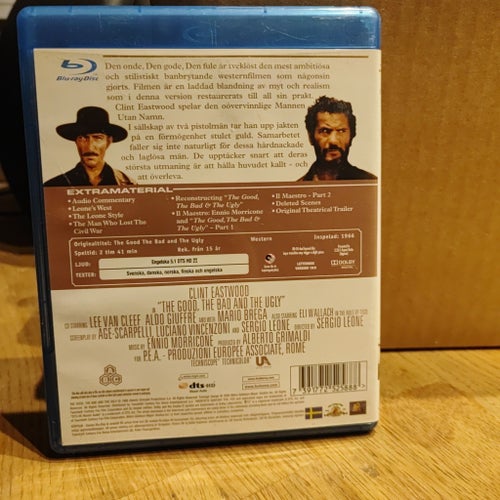 Den gode, den onde, den fule (Blu-ray)